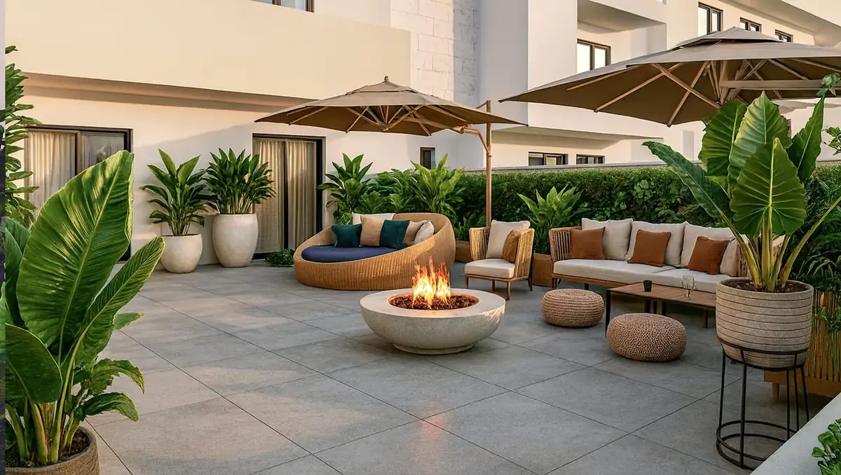 Terraço de apartamento no SIGMA. Mafra